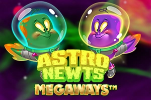 Astro Newts Megaways slot artwork