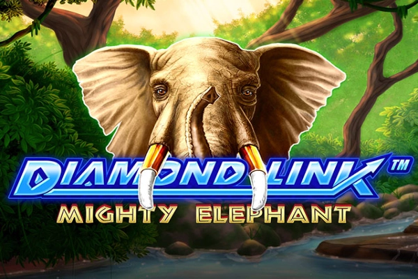 Diamond Link: Mighty Elephant slot artwork
