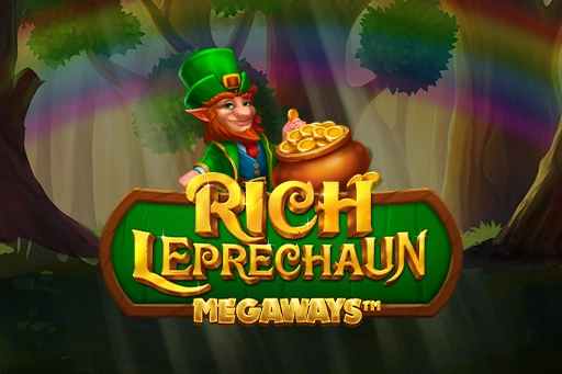 Rich Leprechaun Megaways slot artwork