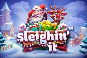 Sleighin' It slot artwork
